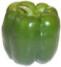 [Picture of a Green Capsicum or Bell pepper]
